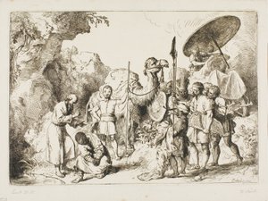 Baptême du chambellan de la reine Candace d