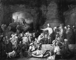 Christ guérissant les malades, 1742
