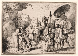 Le diacre Philippe baptisant l
