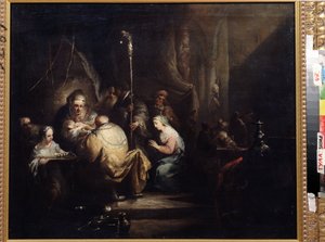 La circoncision - Christian Wilhelm Ernst Dietrich