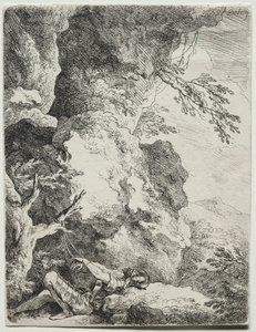 Saint Guillaume, le Saint Ermite - Christian Wilhelm Ernst Dietrich