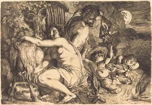 La famille du satyre - Christian Wilhelm Ernst Dietrich