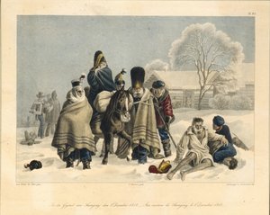 Près de Smarhon le 3 décembre 1812, années 1820 - Christian Wilhelm Faber du Faur von