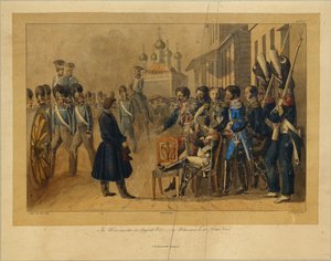 Vyazma le 30 août 1812, années 1820 - Christian Wilhelm Faber du Faur von