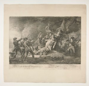 La Mort du Général Montgomery devant Québec - Christian Wilhelm Ketterlinus