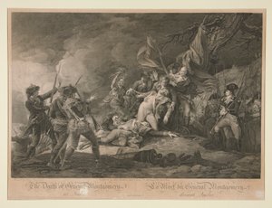 La Mort du général Montgomery de Québec