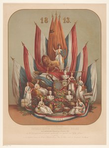 Représentation allégorique en souvenir de la révolution mémorable de novembre 1813 - Christianus Hendricus Hein
