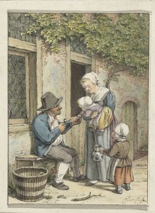 Conversation de paysans - Christina Chalon