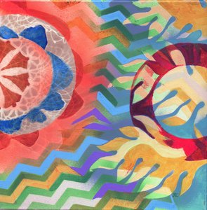Méditation18 Vagues, vers 2017