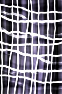 Grille abstraite indigo - Christina Sillen