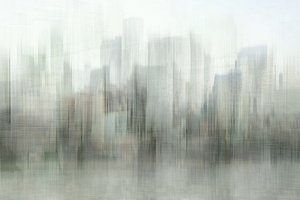 Silhouette de la ville dans la brume - Christina Sillen