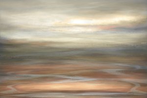 Paysage abstrait chaleureux
