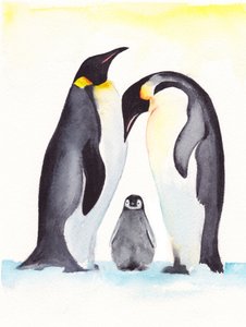 La famille des gentils pingouins - Christine Lindstrom