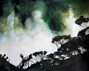 Ciel de la forêt de Moody - Christine Lindstrom