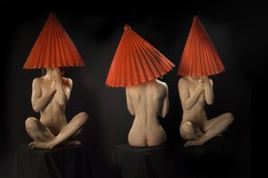 Les mystérieux parapluies rouges