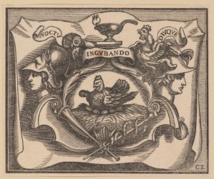 Vignette pour la page de titre de C. Peregrino, Principes Hollandiae et Zelandiae - Christoffel Jegher after Sir Peter Paul Rubens