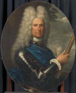 Portrait du contre-amiral Arent van Buren - Christoffel Lubienitzki