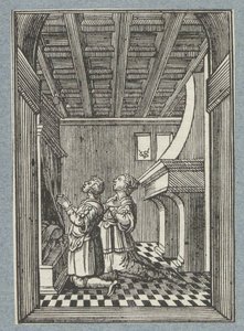 Nuit de noces de Tobias et Sara - Christoffel van Sichem (II)