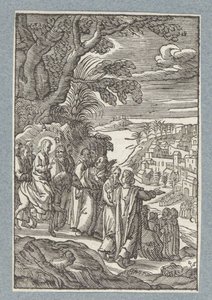 Entrée à Jérusalem - Christoffel van Sichem (II)