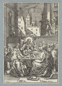La Cène - Christoffel van Sichem (II)