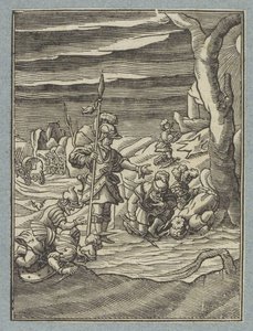 Sélection des hommes de Gédéon - Christoffel van Sichem (II)