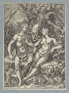 La Chute avec serpent femelle