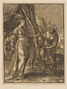 Judith avec la tête d