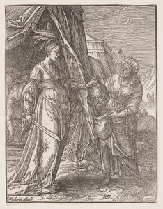 Judith avec la tête d