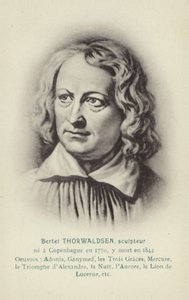 Bertel Thorvaldsen, sculpteur danois - Christoffer Wilhelm Eckersberg
