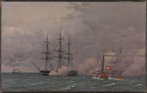 Le port de Copenhague le 1er mai 1832 - Christoffer Wilhelm Eckersberg