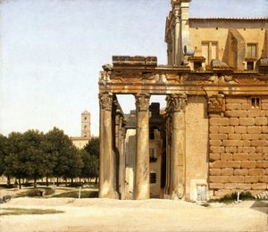 Vue de la Via Sacra, Rome