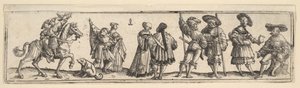 Lansquenets et dames - Christoph Bockstorffer