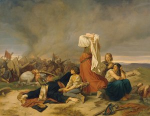 La bataille de Lipan 1434 - Christoph Christian Ruben