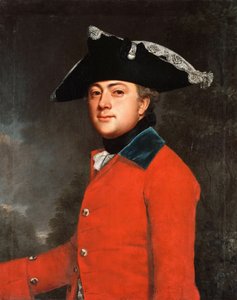 French : Brigademajor Georg Heinrich von Berenhorst (1733-1814) Brigade Major Georg Heinrich Beerhorst - Christoph Friedrich Reinhold Lisiewski