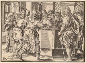 Christ annonce à ses disciples le Jugement dernier - Christoph Murer