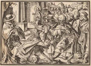 Le Christ annonce à ses disciples le Jugement dernier - Christoph Murer