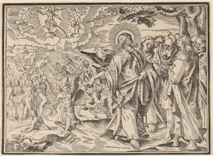 Le Christ Annonce à ses Disciples le Jugement Dernier - Christoph Murer