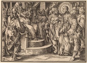 Christ annonce à ses disciples le Jugement dernier - Christoph Murer