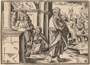 Le Christ annonce à ses disciples le Jugement dernier - Christoph Murer