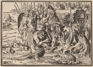 Le martyre de Saint Jacques (?) - Christoph Murer