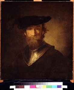 Vieux soldat au béret noir - Christoph Paudiss