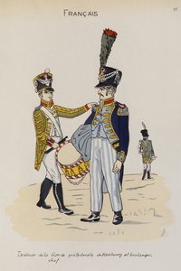 Un tambour et maître boulanger de la garde préfectorale de Hambourg, c.1806