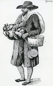 Marchand juif de Hambourg, XVIIIe siècle