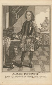 Portrait du tsarévitch Alexeï Petrovitch de Russie 1690-1718