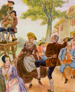 Tanz Unter Der Dorflinde / Danse sous le tilleul du village