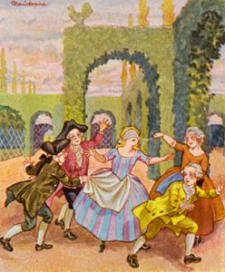 Blinde Kuh-spiel - Christophe (1856 1945)