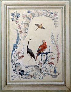 Oiseaux, enseigne du grand salon du château de Champs-sur-Marne