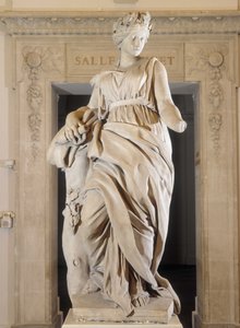 La Muse. Sculpture en pierre