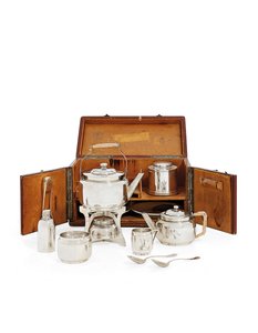 Ensemble de pique-nique, marque de Boulanger, Paris, fin du 19e siècle - Christopher (after) Dresser