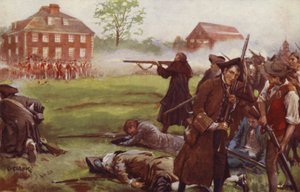 La bataille de Lexington